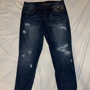 Women’s size 16 jeans w/camo details